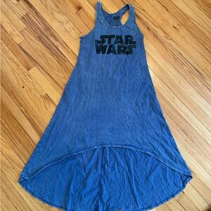 Blue Star Wars Sleeveless Dress